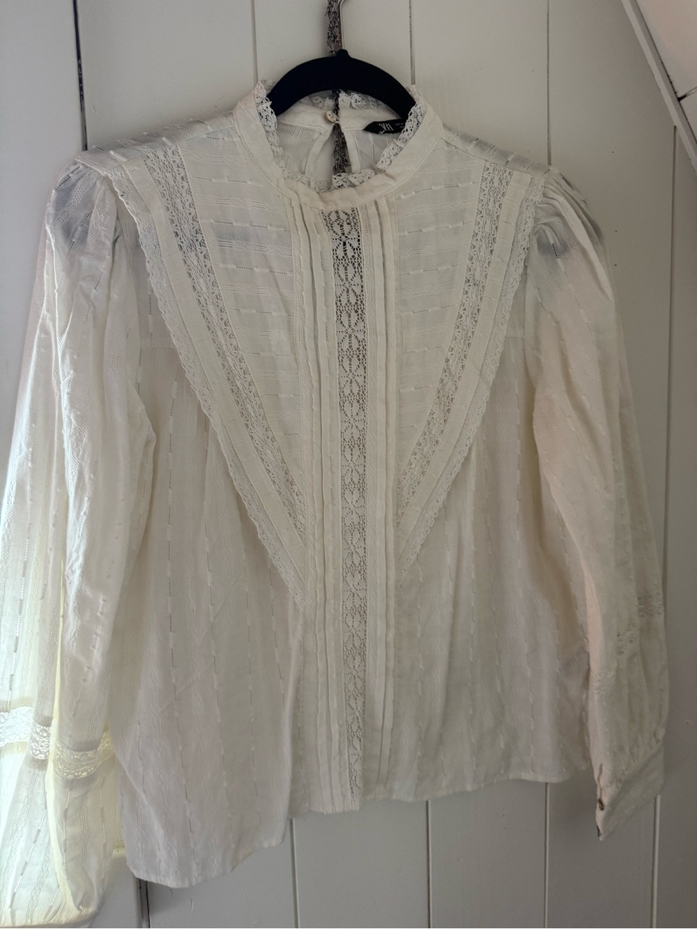 Cream Zara Blouse